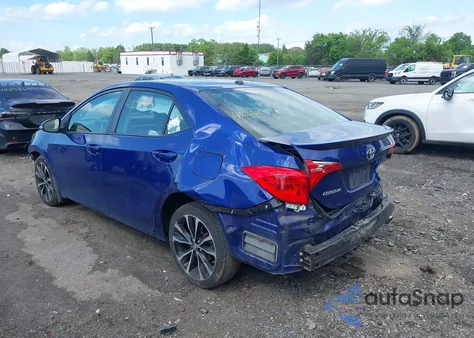 2019 Toyota Corolla Se z USA, uszkodzony, nr VIN 2T1BURHE9KC196207